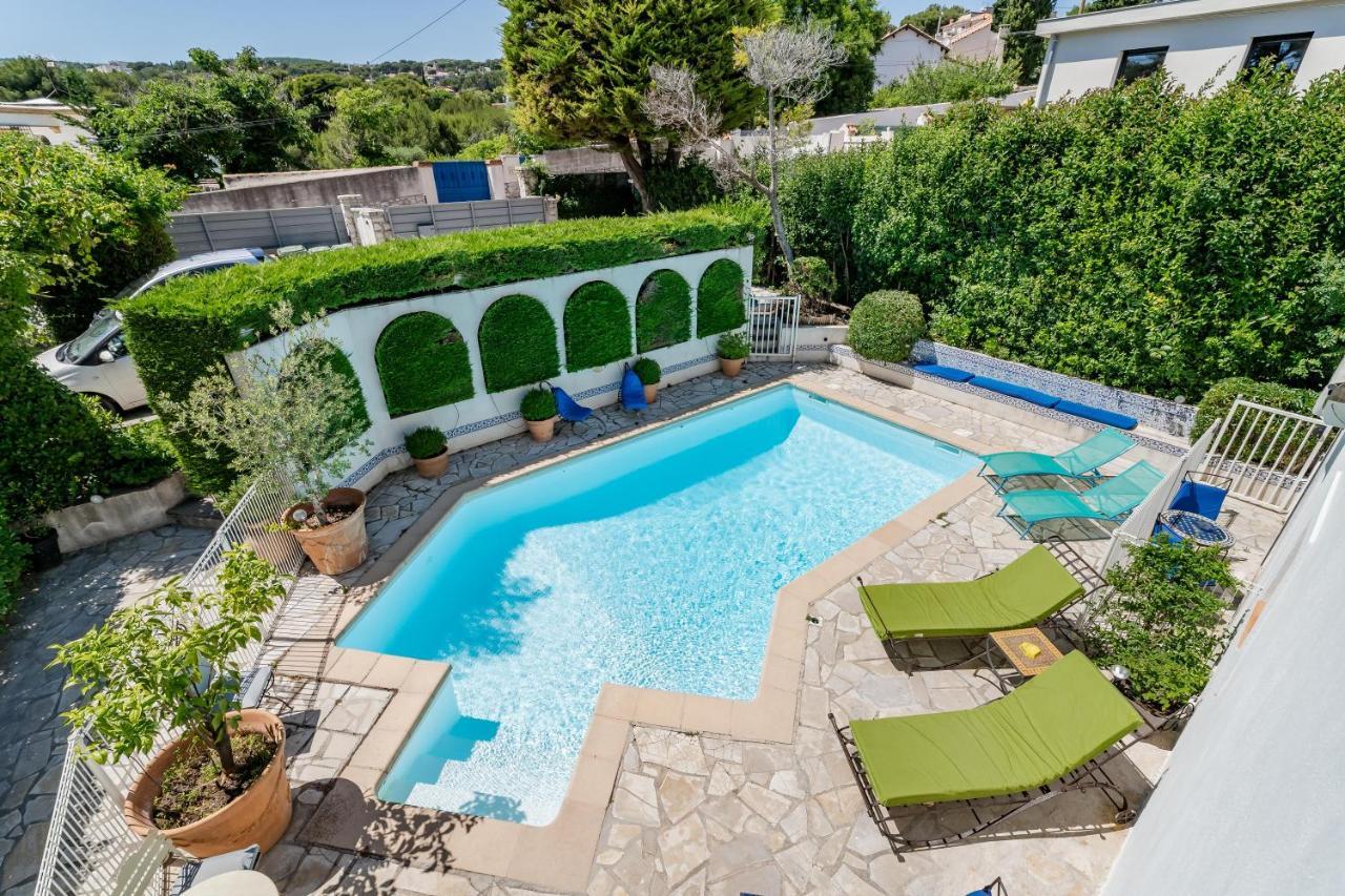 Bed and Breakfast Le Patio Des Mimosas Par Dodo-A-Cassis Exteriér fotografie